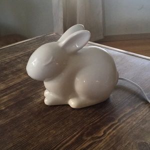 Porcelain Rabbit night light